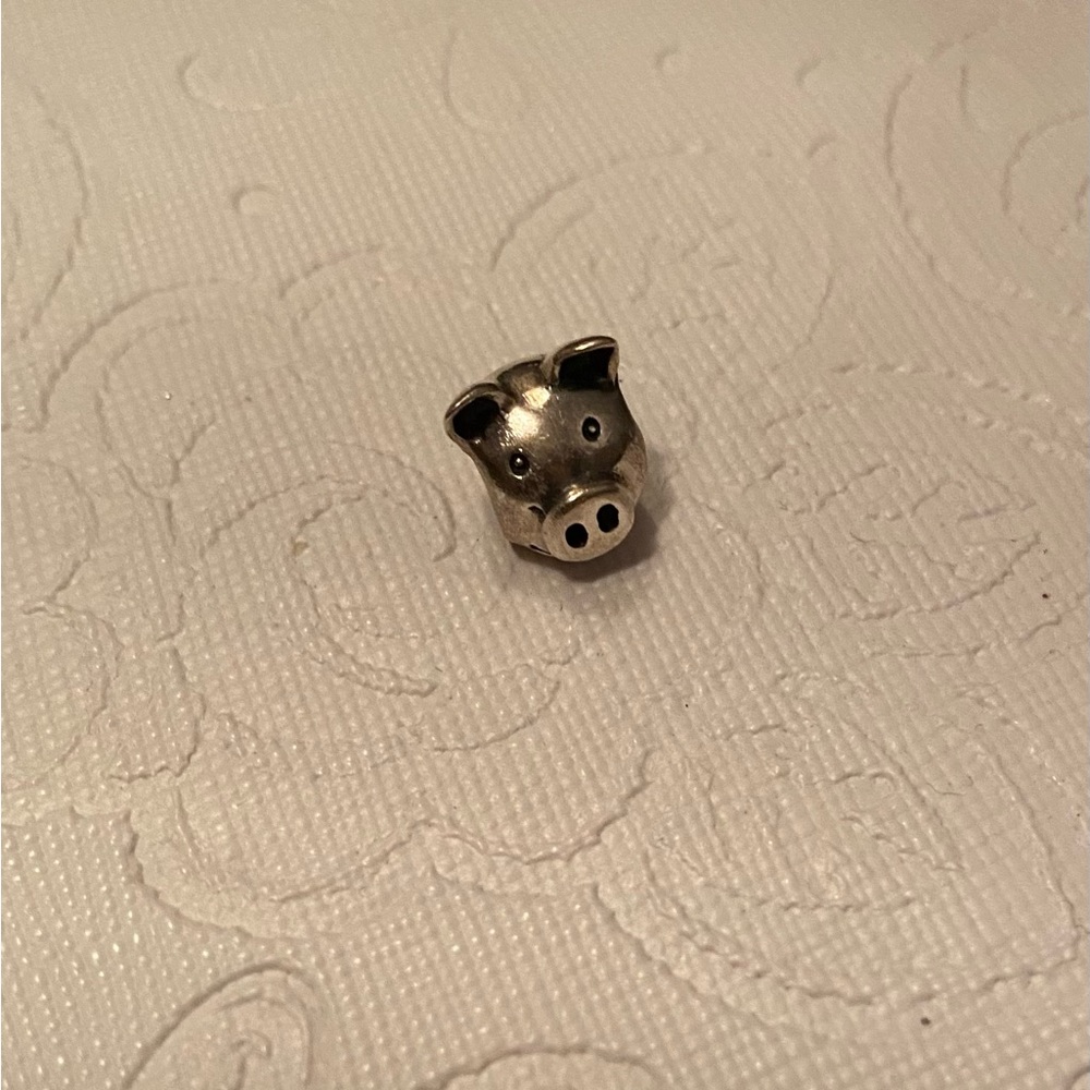 Pandora Retired pig charm